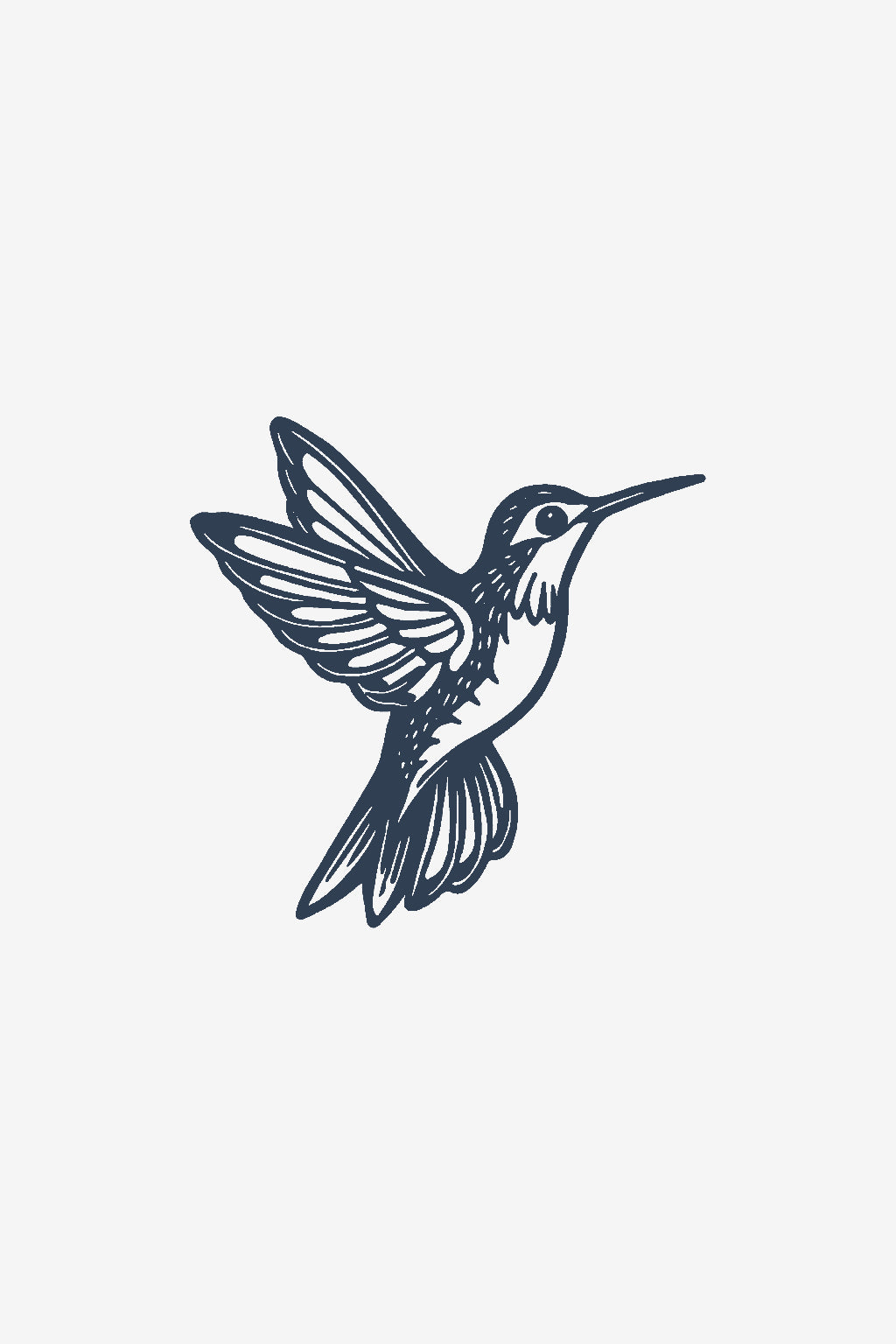 The humming bird