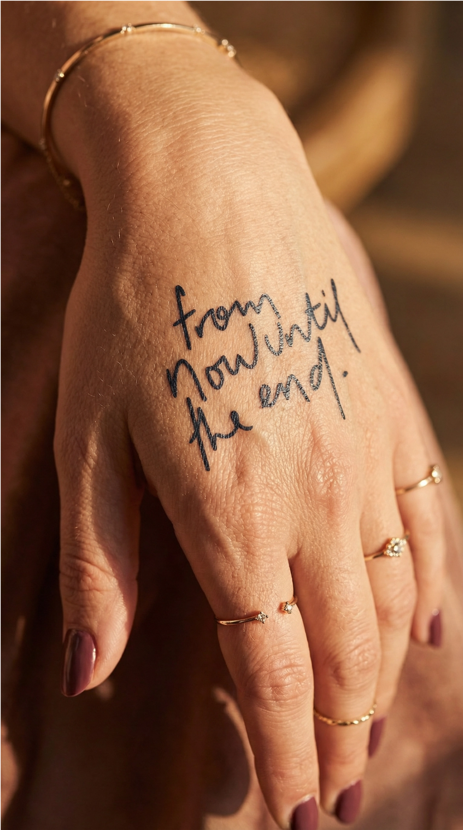 Von nun an bis zum Ende